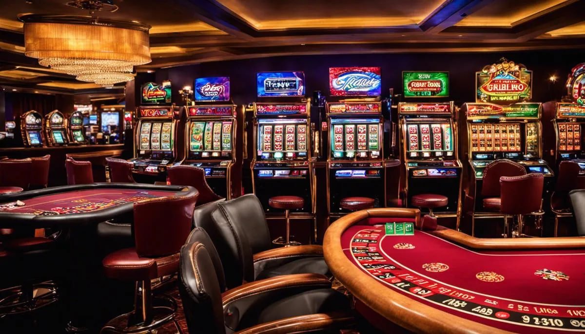 mwgaming Casino lobby showing slots and live dealer game categories